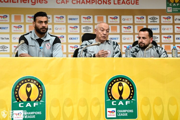 فيريرا يحفز لاعبي الزمالك قبل مواجهة الوداد المغربي