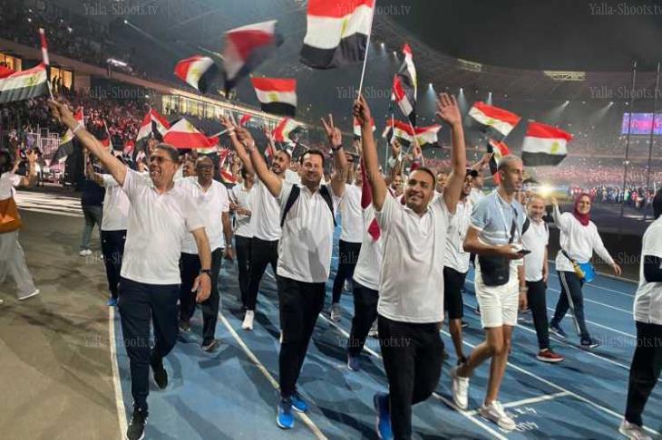 بطولة البحر المتوسط ​​جدول الميداليات المصرية بعد منافسات الخميس